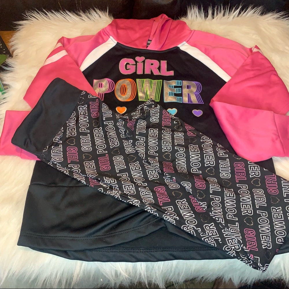 Girl’s Set Pants and Hoddie 6x